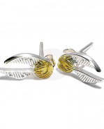 Harry Potter Earrings Golden Snitch (silver plated)